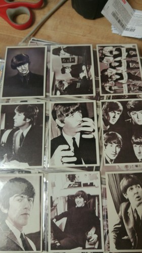 1964 Topps Beatles, A Hard Days Night Movie set completo 55 carte - Foto 4 di 7
