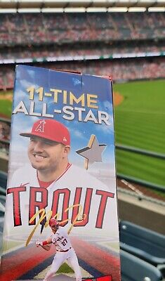 ALL NEW 2024 ) ) Mike Trout Angels Bobblehead SGA 06/07/24 ALL NEW 2024 ) ) Mike Trout Angels Bobblehead SGA 06/07/24