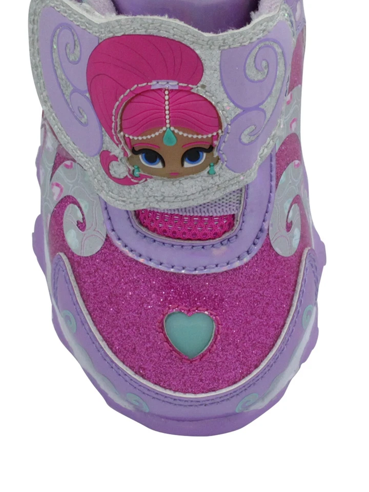 Zapato deportivo Nickelodeon Shimmer and Shine Light Up para niñas pequeñas Foto 2 de 4