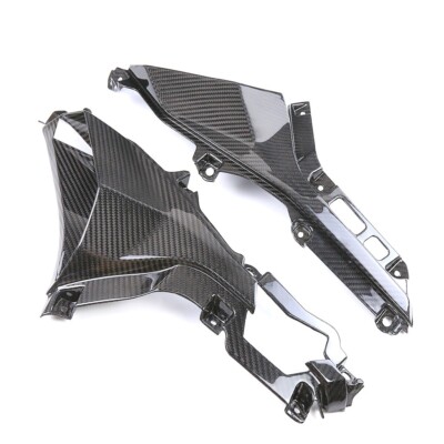 2023-2024 For Kawasaki ZX4R ZX-4RR Carbon Fiber Side Panels