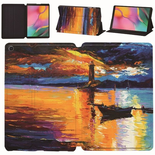 Housse de support plumes pour Samsung Galaxy Tab A 10,1" T510 / Tab A 10,1" T580 - Photo 44/57