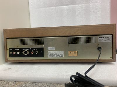 TEAC A-400 Home Audio ステレオカセッキデッキ (I66) Vintage TEAC A-400 Stereo Cassette Deck AS IS | eBay
