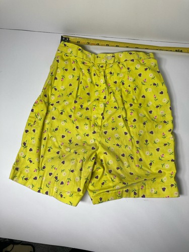 Vintage Girls Bright Floral Denim Handmade 1960s Shorts Lot Of 3 Size 5-6 - 第 7/9 張圖片