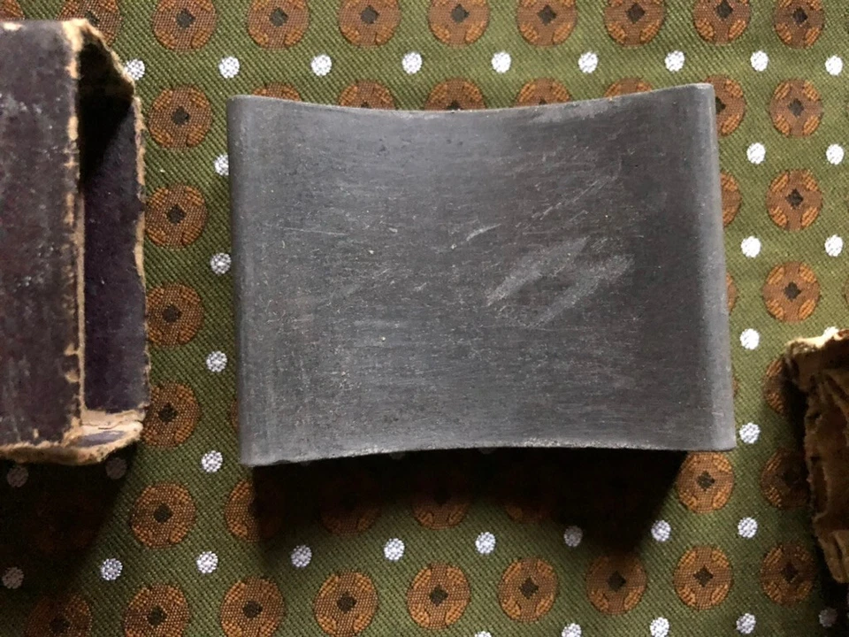 pierre a affuter coticule OIL STONE RAZOR CUT THROAT KNIFE GILOT "A" + notice - Photo 3/4