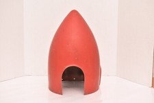 Vintage Airplane Nose Cone Aluminium Propeller Spinner Red 16