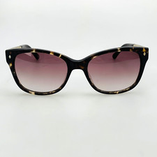 Fossil Sunglasses Square Cat Eye Tortoise Gold Vintage SCRATCHED
