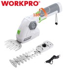 WORKPRO 7.2V 2.0Ah Cordless Grass Shear & Shrubbery Trimmer 2 in 1 Trimmer Hedge