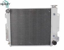 Aluminum Radiator Fits 1987-2006 Jeep Wrangler Tj Yj Chevy Gm V8 Conversion