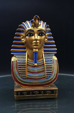 ANCIENT EGYPTIAN ANTIQUES Head King Tutankhamun Statue Egyptian Antiques BC