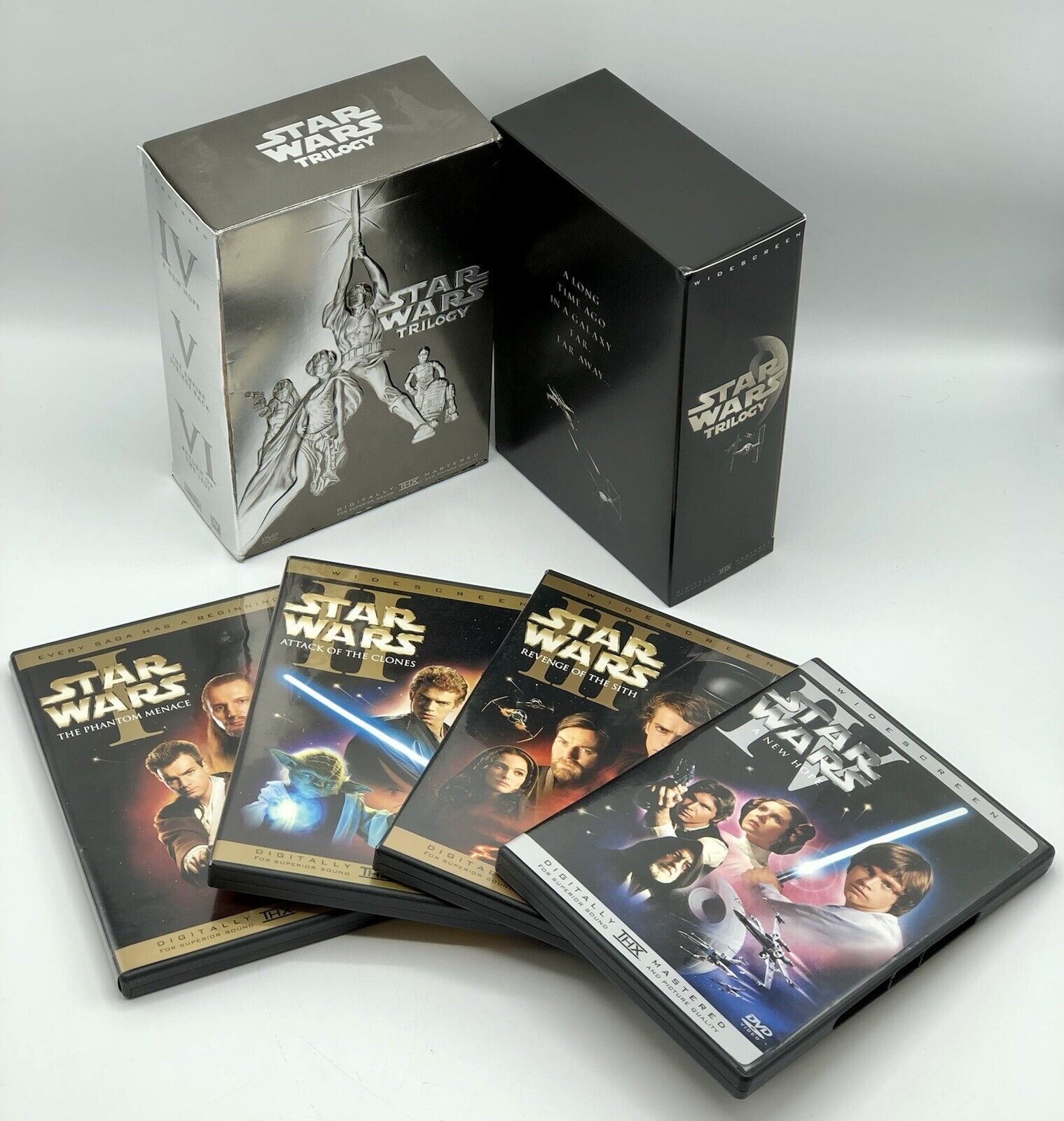 bezoek Sui vieren Star Wars Trilogy DVD Box Set /b | eBay