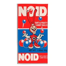 Vintage Style 1988 Domino's Pizza Noid Candy Balls Beach Towel - 2 Sizes!