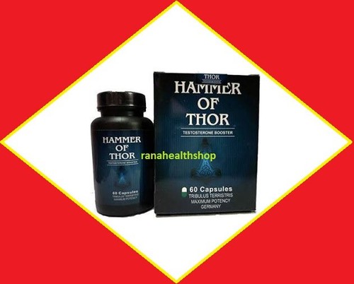Energy Pills Hammer Of Thor Men Enlargement Tablet Enhancement Bigger Capsule 60