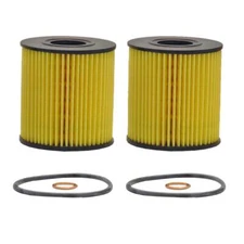 WIX Pair Set of 2 Engine Motor Oil Filters 57512 for Mini Cooper R56 R57 R60 R61