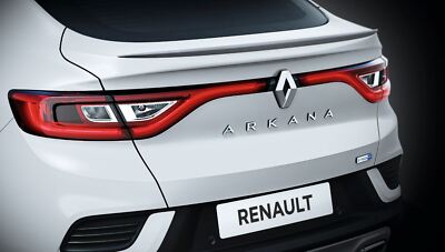 Auto Achter Spoiler voor Renault Arkana 2021 2022 2023 2024 2025, Bumper Dak Achterruit Top Wing Lip Spoiler,Gloss Black