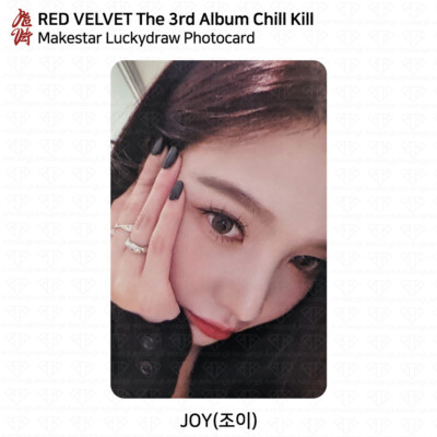 Red Velvet The 3rd Album Chill Kill Lucky Draw Photocard