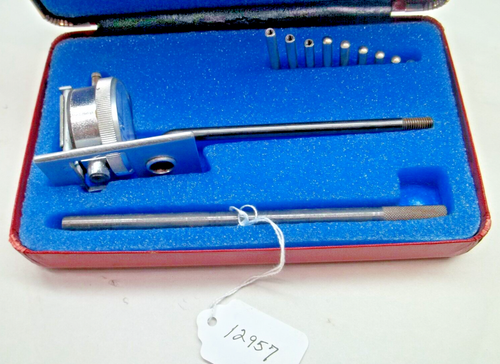 CENTRAL TOOL Machinists No. 4347 Nice Dial Indicator Set, USA