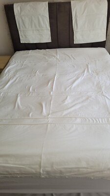 Jasper Conran Doppelbett Set mit 2 Kissenbezügen