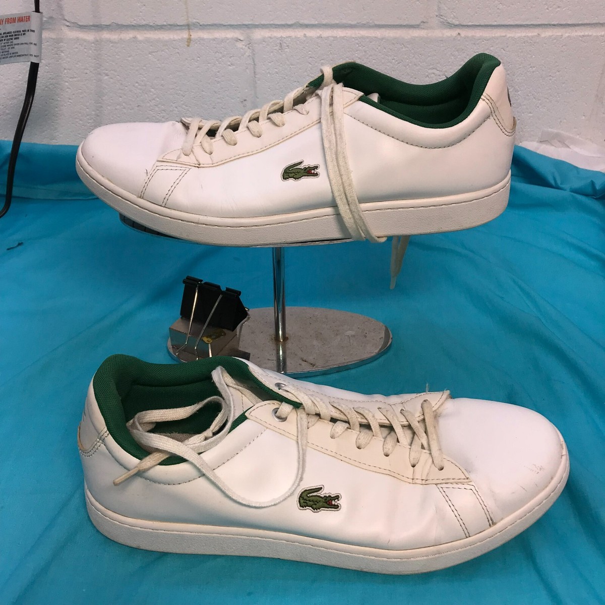 IZOD LA Coste brand Men\'s shoes size 12 Izod LaCoste white shoe Mens leather Size 11 sport | eBay main image 2