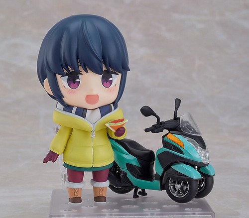 Laid-Back Camp Nendoroid Rin Shima Trike ver Three Wheels Bike Action Figure - Picture 4 of 9