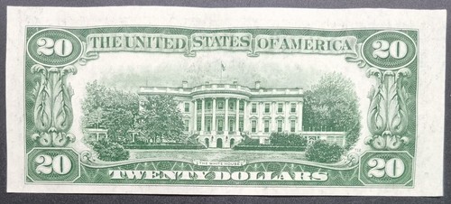 1950 Twenty Dollar Federal Reserve Note $20 Bill UNCIRCULATED #82785 - Picture 2 of 2