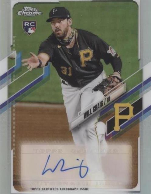 2021 Topps Chrome Update Series - Will Craig #CUSA-WC - 1 of 1