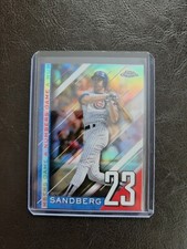 Ryne Sandberg 2020 Topps Chrome Update A NUMBERS GAME #NGC-2 Cubs