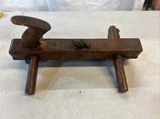 Antique Wooden Carpenters Plow Plane