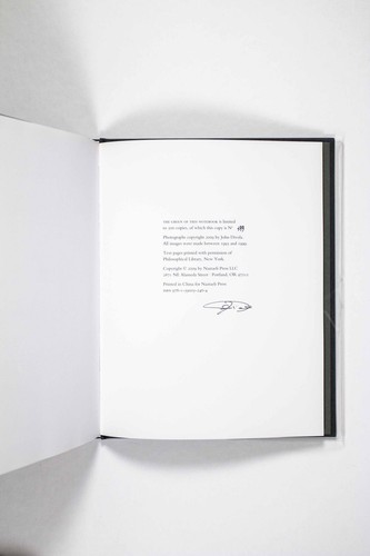 John Divola / The Green of This Notebook SIGNED LIMITED EDITION 1st Edition 2009 - Picture 4 of 5