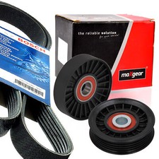 BOSCH 6PK2345 Keilrippenriemen + Rolle für SAAB 9-3 YS3D 2.0 2.3 TURBO