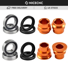 Front Rear Wheel Spacer Bearing Seal For KTM XCW 125 150 250 300 XC-W 2017-2023