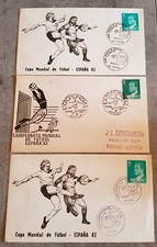ESPANA 1982 WORLD FOOTBALL CHAMPIONSHIP 3 COVERS 