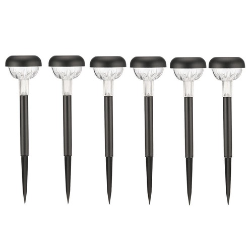 Solarleuchten Garten, 6x Set Solarlampen für Außen, LED Licht Solar Wegeleuchte - Bild 19 von 19