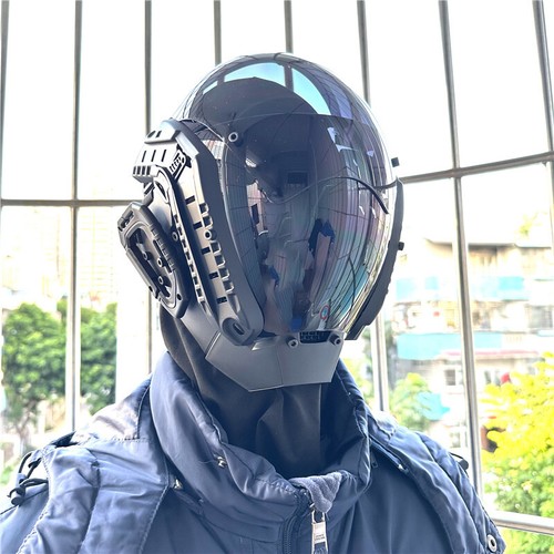 Cool Punk Mask DIY Custom Personalized Cosplay Music Party Masks Birthday Gift - Picture 8 of 14