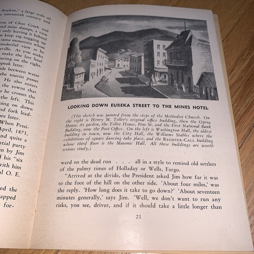 1946 GUIDE TO CENTRAL CITY Colorado by Caroline Bancroft - Picture 7 of 12