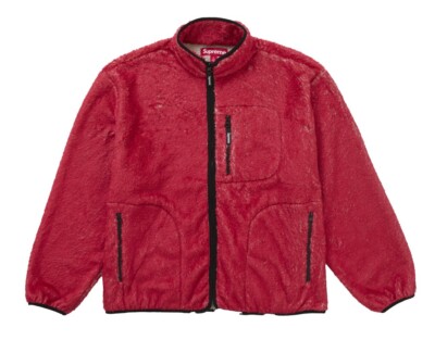 Supreme Kate Moss Fleece Jacket Red Size Xl Brand New FW24 | eBay
