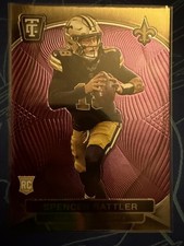 2024 Panini Totally Certified - Rookies Spencer Rattler #166 Mirror Purple (RC)