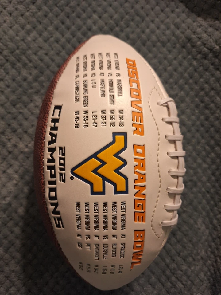 WVU MOUNTAINEERS 2012 Orange Bowl Championship Fútbol Foto 4 de 4