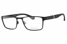 Tommy Hilfiger Th 1543 0003 00 Matte Black 54mm Eyeglasses New Authentic