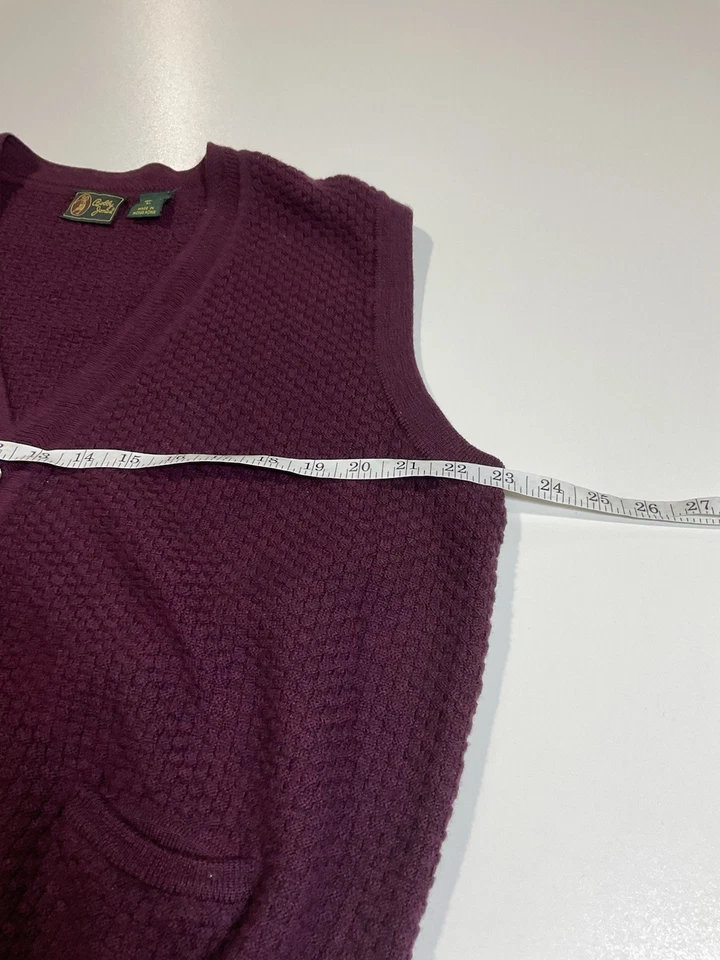 Cardigã Colete Suéter Vintage Bobby Jones Tamanho M/L Preppy Dinheiro Antigo Golf Dinheiro Anos 90 - Imagem 4 de 4