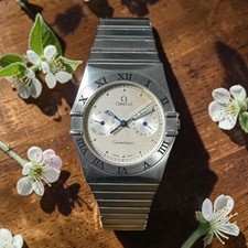 OMEGA Constellation Day Date Quarz Edelstahl Herren Dresswatch
