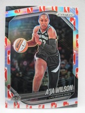 A'JA WILSON 2025 #26 Prizm LOGO Dick's Exclusive Las Vegas Aces NM-MT