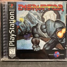 Disruptor (Sony PlayStation 1, 1996) PS1 LNC CIB With Reg Card