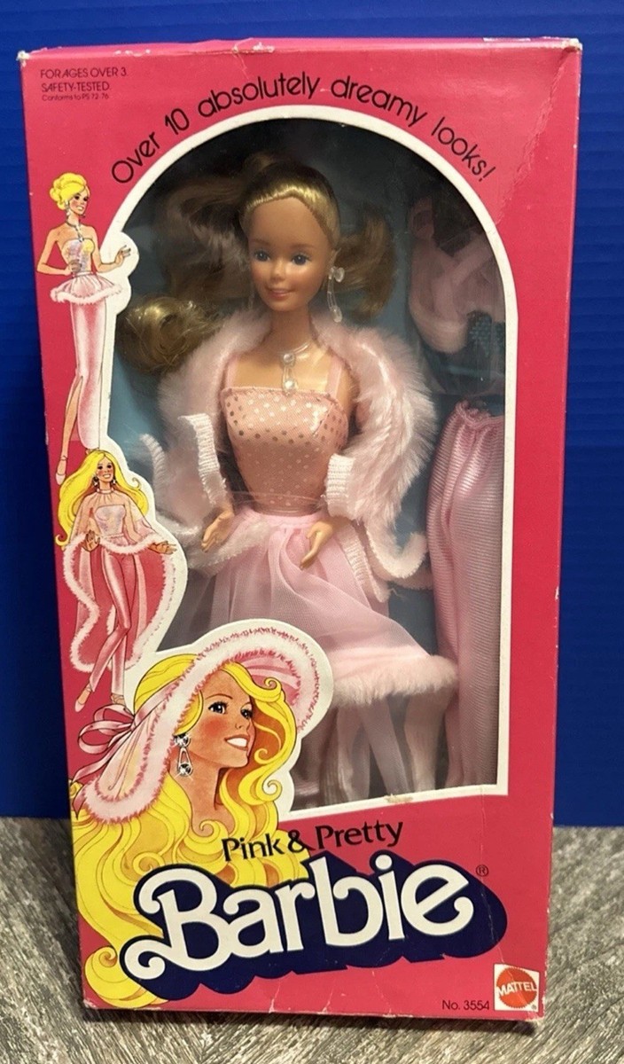 Buy Mattel 1981 Pink Pretty Barbie (3554) online