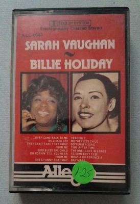 Sarah Vaughan   Billie Holiday Original Allegro Cassette