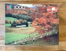 Vintage 1982 MB Puzzle Big Ben Series #4962-24 1000 pcs Made in USA Sealed