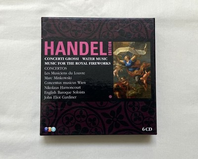 Handel (6 CD set): Concerti Grossi Op.3 & 6, Water Music, Royal Fireworks, Oboe