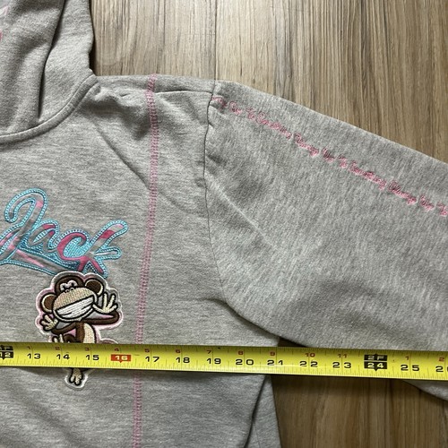 Vintage BOBBY JACK Sweatshirt Youth XXL Woman’s M/L Y2K Always Up To Something - Picture 7 of 8