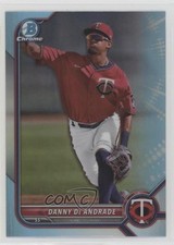 2022 Bowman Draft Chrome Sky Blue Refractor Danny De Andrade #BDC-107 1u6