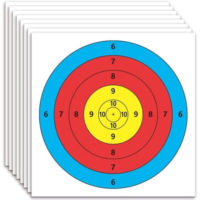 Archery Targets Paper, 20pcs Bow and Arrow Targets for Practice