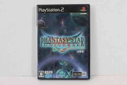 Phantasy Star Universe Premiere Disc Demo CIB PS PlayStation 2 PS2 JP Japan RARE
